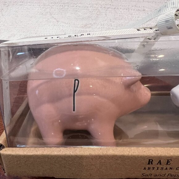 Rae Dunn PIG SALT AND PEPPER SHAKERS - NWT - Picture 5 of 10
